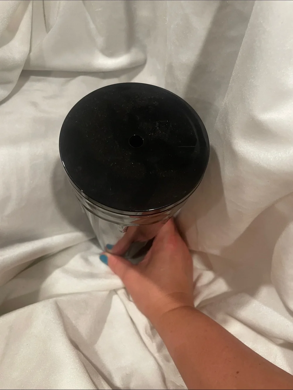 Starbucks 2024 Halloween Black Drip Slime Cold Cup Tumbler 24oz SC1